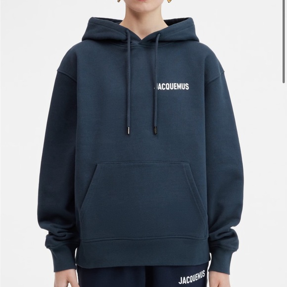 Jacquemus Le Sweatshirt Navy Small - Picture 1 of 7